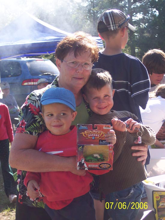 2006 family reunion in Yellowstone National Park